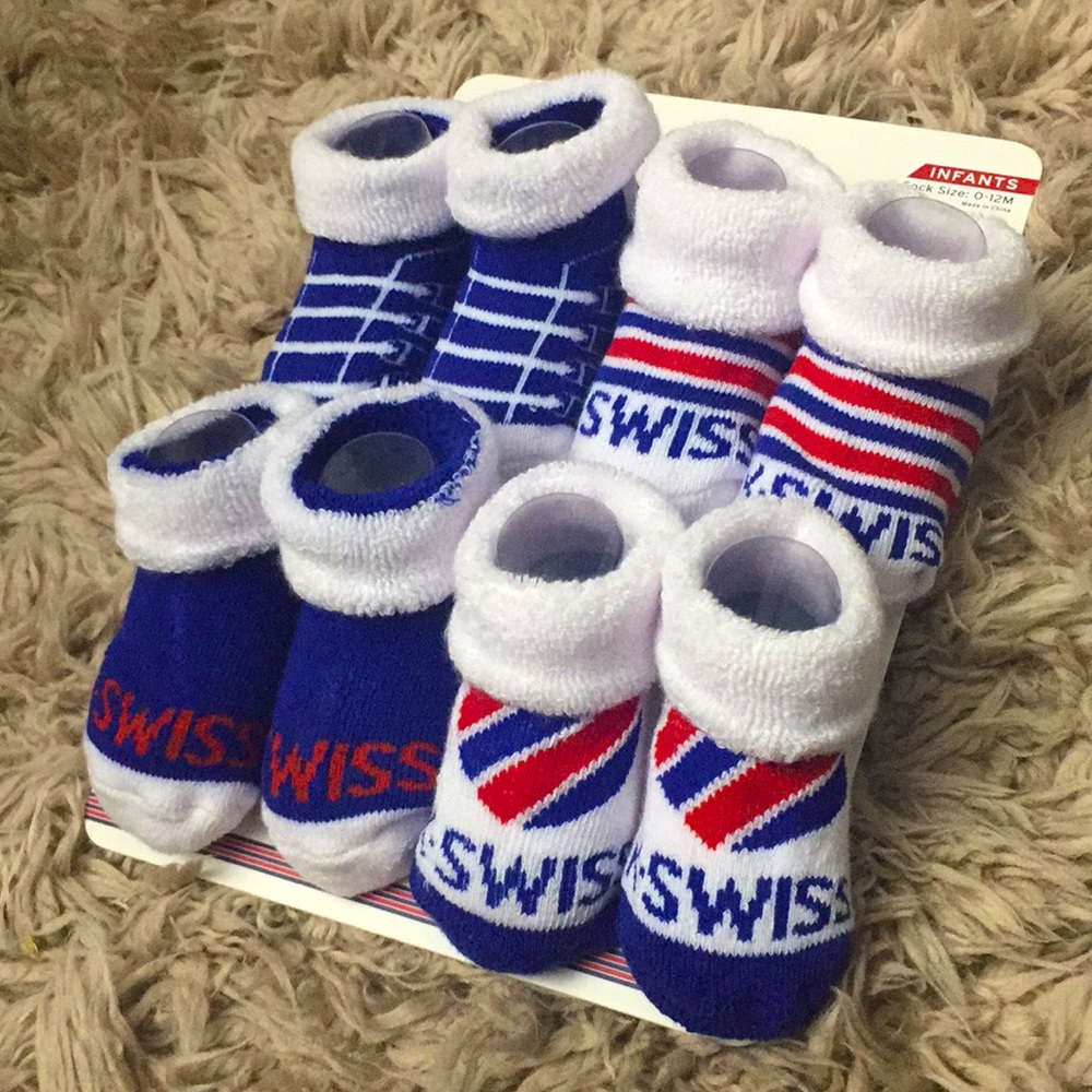 NWT Soft terry baby socks